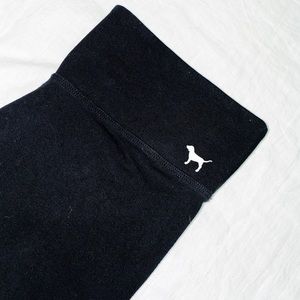 NWOT PINK VS black leggings